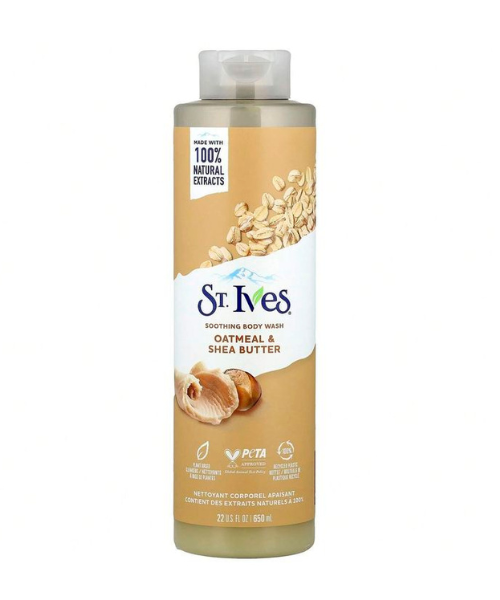 St. Ives Coconut Oatmeal & Shea Butter Body Wash 650ml